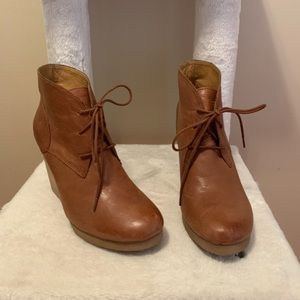 Cute Lucky Brand Wedge Booties